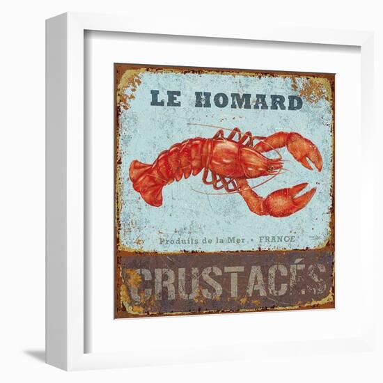 Homard-Bruno Pozzo-Framed Art Print