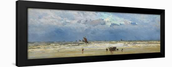 Home Again, c.1880-William Lionel Wyllie-Framed Giclee Print