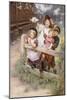 Home Again, (Oil on Canvas)-Arthur John Elsley-Mounted Giclee Print