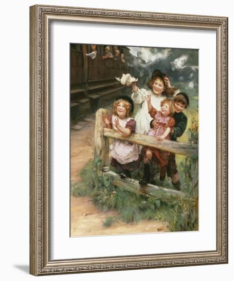 Home Again-Arthur Elsley-Framed Premium Giclee Print