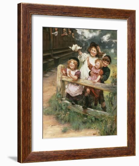 Home Again-Arthur Elsley-Framed Premium Giclee Print