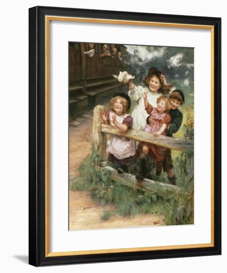 Home Again-Arthur Elsley-Framed Premium Giclee Print