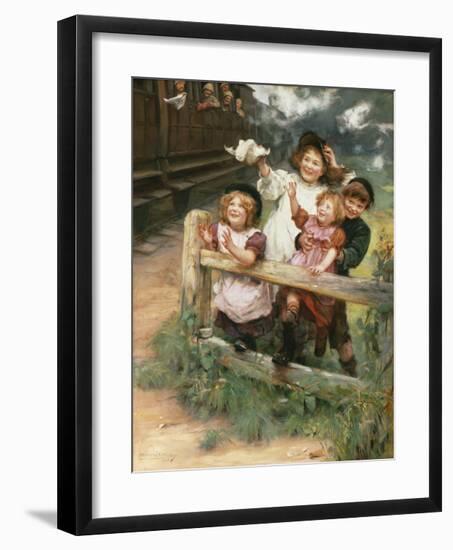 Home Again-Arthur Elsley-Framed Premium Giclee Print