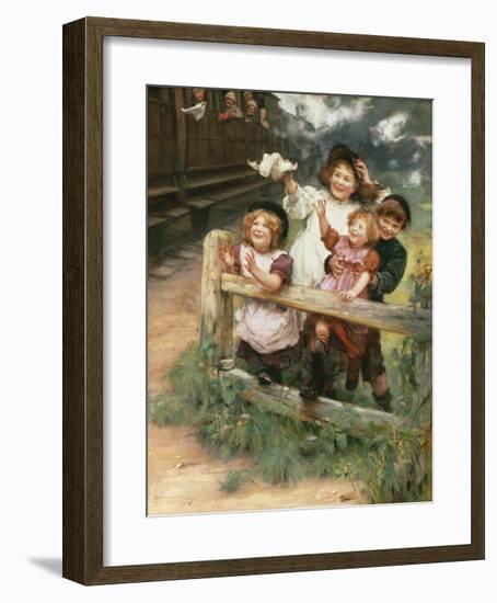 Home Again-Arthur Elsley-Framed Premium Giclee Print