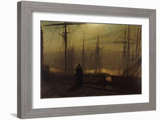 Home Again-John Atkinson Grimshaw-Framed Giclee Print