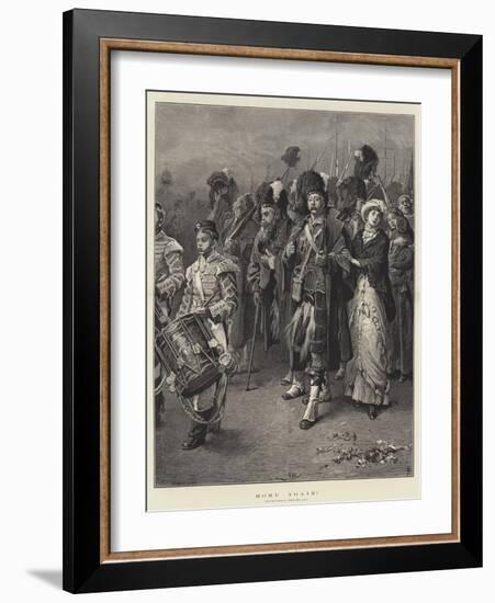 Home Again!-Frank Holl-Framed Giclee Print