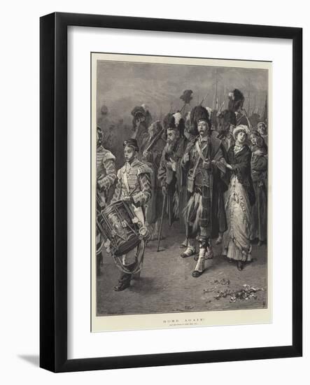 Home Again!-Frank Holl-Framed Giclee Print