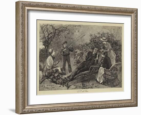 Home Again-Arthur Hopkins-Framed Giclee Print