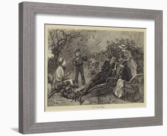 Home Again-Arthur Hopkins-Framed Giclee Print