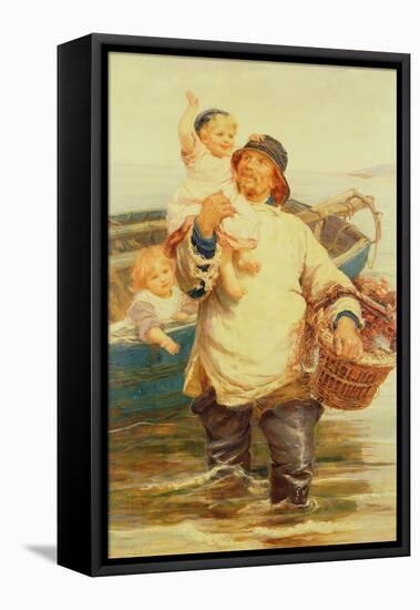 Home Again-Frederick Morgan-Framed Premier Image Canvas