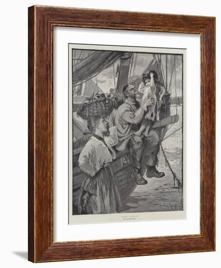 Home Again!-Davidson Knowles-Framed Giclee Print