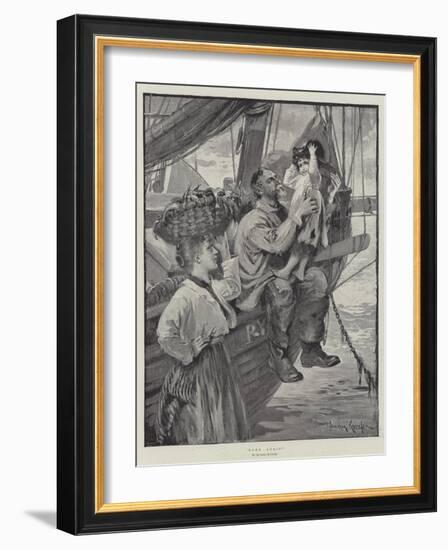 Home Again!-Davidson Knowles-Framed Giclee Print