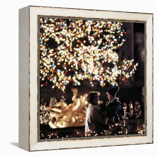 Home Alone 2: Lost in New York by Chris Columbus with Catherine O'Hara, Macaulay Culkin, 1992-null-Framed Stretched Canvas