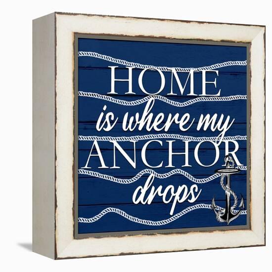 Home Anchor-Kimberly Allen-Framed Stretched Canvas