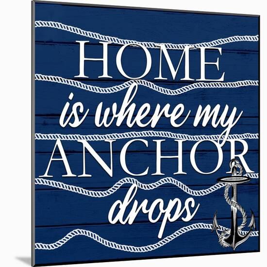 Home Anchor-Kimberly Allen-Mounted Art Print