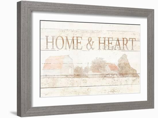 Home and Heart-Ynon Mabat-Framed Art Print