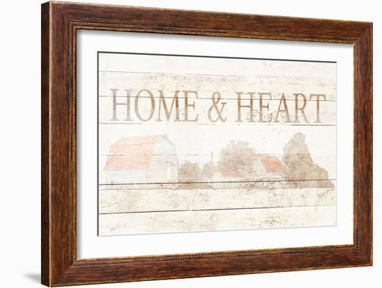 Home and Heart-Ynon Mabat-Framed Art Print