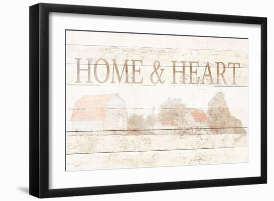 Home and Heart-Ynon Mabat-Framed Art Print