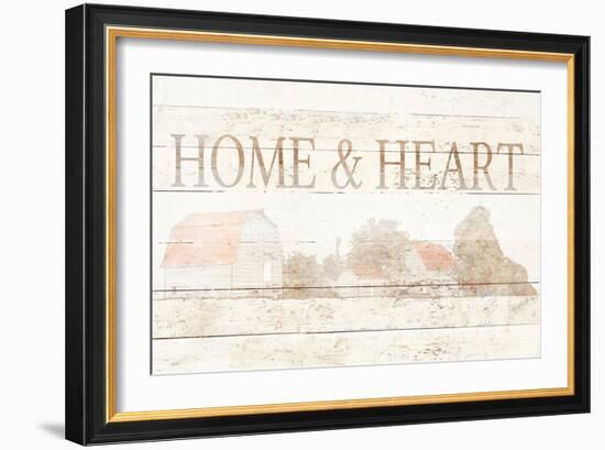 Home and Heart-Ynon Mabat-Framed Art Print