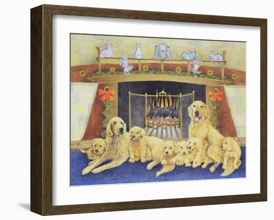 Home and Hearth-Pat Scott-Framed Giclee Print