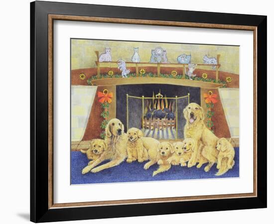 Home and Hearth-Pat Scott-Framed Giclee Print