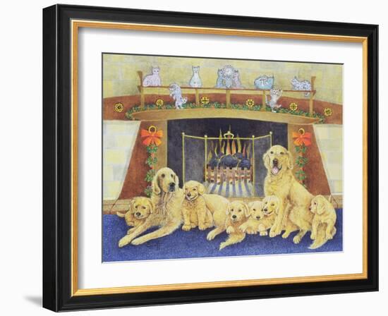 Home and Hearth-Pat Scott-Framed Giclee Print