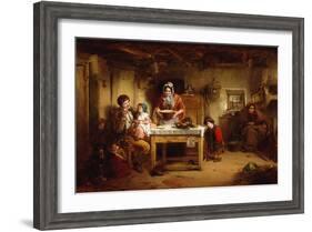 Home and the Homeless, 1856-Thomas Faed-Framed Giclee Print