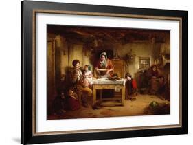Home and the Homeless, 1856-Thomas Faed-Framed Giclee Print