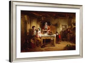 Home and the Homeless, 1856-Thomas Faed-Framed Giclee Print