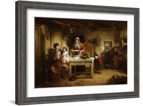 Home and the Homeless, 1856-Thomas Faed-Framed Giclee Print