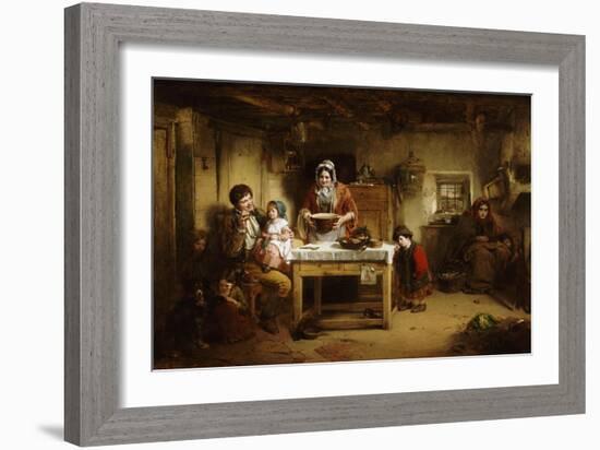 Home and the Homeless, 1856-Thomas Faed-Framed Giclee Print