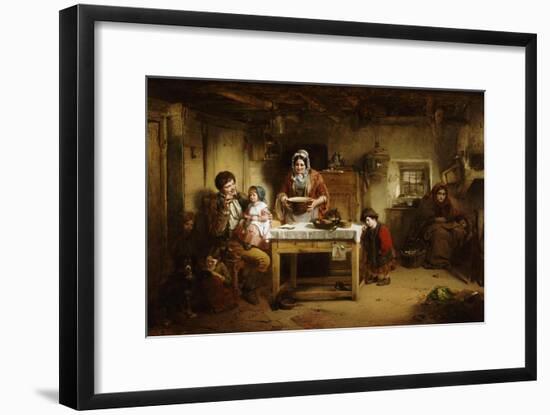 Home and the Homeless, 1856-Thomas Faed-Framed Giclee Print