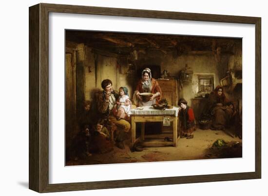 Home and the Homeless, 1856-Thomas Faed-Framed Giclee Print