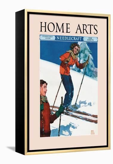 Home Arts, February 1939-Ralph Coleman-Framed Stretched Canvas
