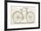Home Assembly Model Safety Bicycle-null-Framed Art Print