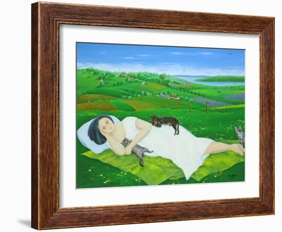 Home at last, 2014-Magdolna Ban-Framed Giclee Print