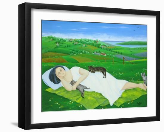 Home at last, 2014-Magdolna Ban-Framed Giclee Print