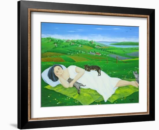 Home at last, 2014-Magdolna Ban-Framed Giclee Print