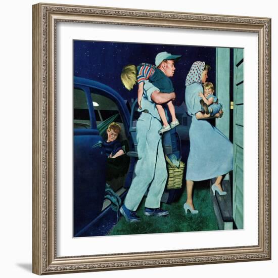 "Home at Last", September 1, 1951-George Hughes-Framed Giclee Print