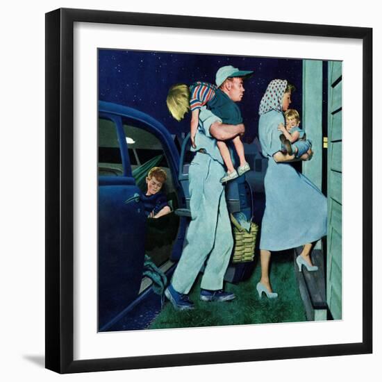 "Home at Last", September 1, 1951-George Hughes-Framed Giclee Print