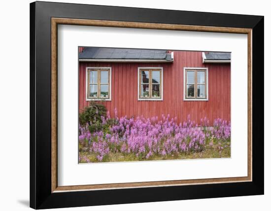 Home Buildings. Sisimiut. Greenland-Tom Norring-Framed Photographic Print