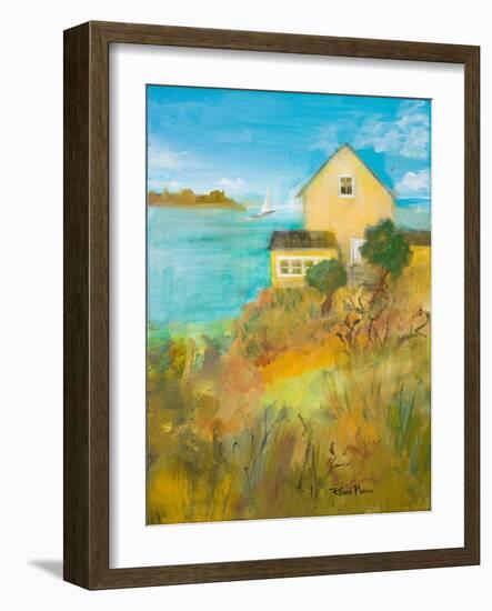 Home by the Sea-Robin Maria-Framed Art Print