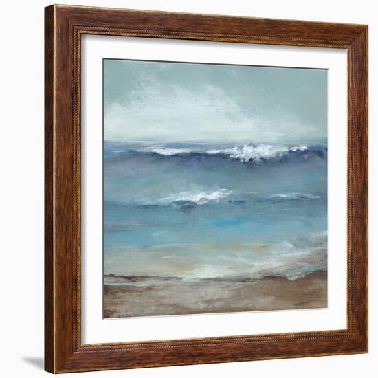 Home by the Sea-Christina Long-Framed Art Print