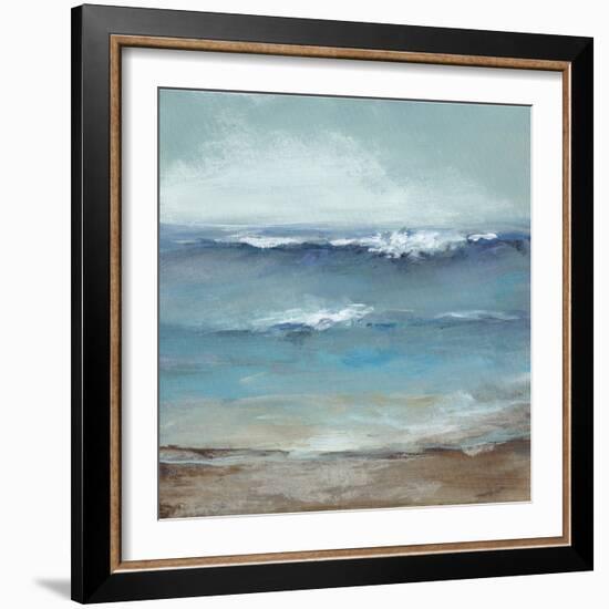 Home by the Sea-Christina Long-Framed Art Print