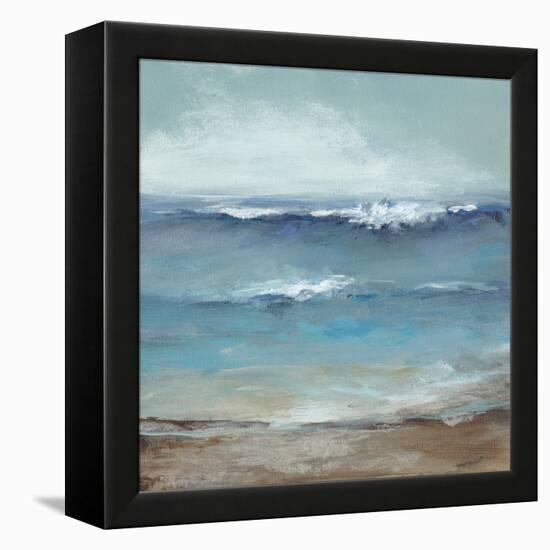 Home by the Sea-Christina Long-Framed Stretched Canvas