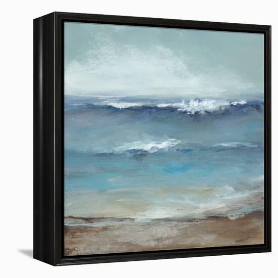 Home by the Sea-Christina Long-Framed Stretched Canvas