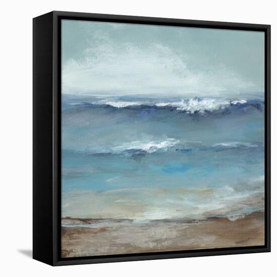 Home by the Sea-Christina Long-Framed Stretched Canvas