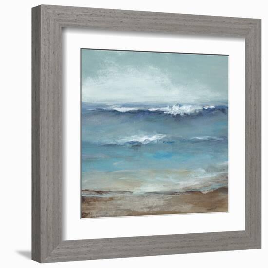 Home by the Sea-Christina Long-Framed Art Print