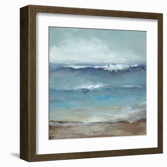 Home by the Sea-Christina Long-Framed Art Print