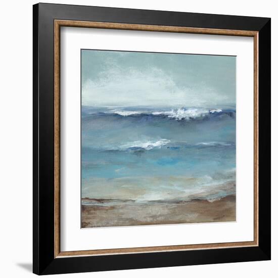 Home by the Sea-Christina Long-Framed Art Print